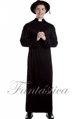Disfraz para Hombre Cura IV