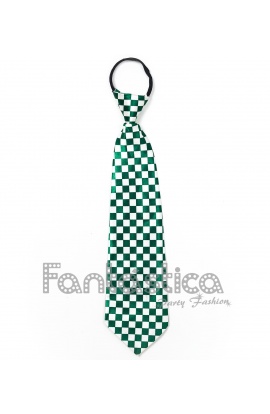 Green and White checkered...