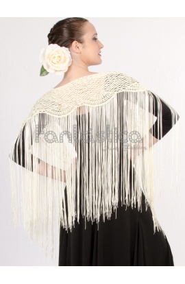 Mantón Flamenco de Crochet...