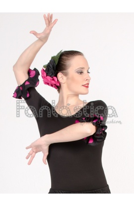 Maillot Negro de Flamenca...