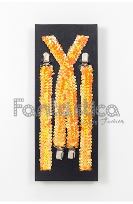 Tirantes con lentejuelas...