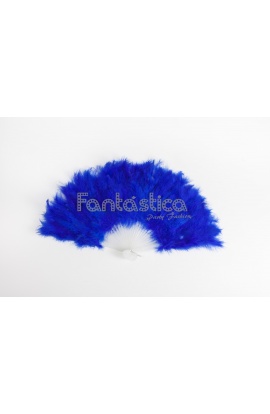 Abanico de Plumas Azul...