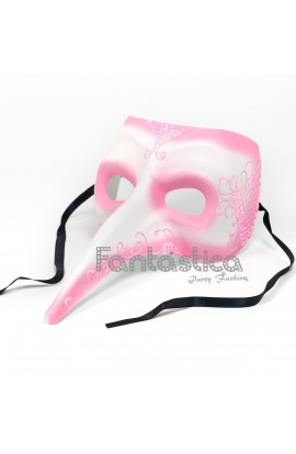 White and Pink Venetian...