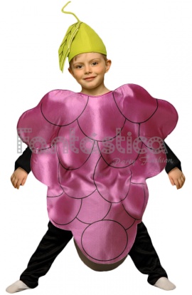 Disfraz para Niño y Niña Uvas