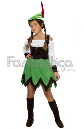 Disfraz para Niña Peter Pan