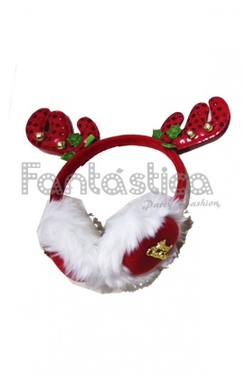 Orejeras Navideñas de Reno II