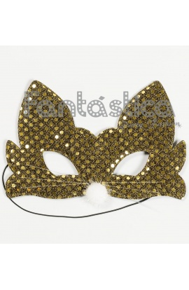 Golden Cat Mask
