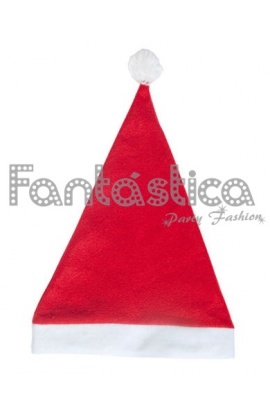 Gorro de Papá Noel color Rojo