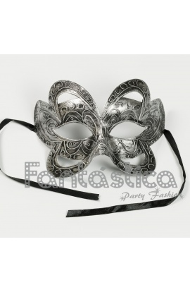 Silver Venetian Mask III