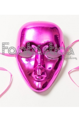 Máscara Fucsia para Disfraz...