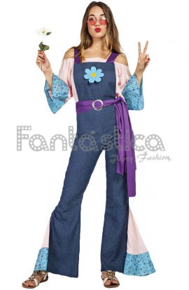 Disfraz para Mujer Hippie Flor