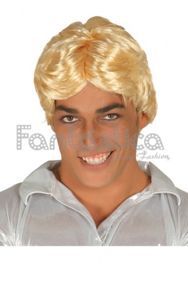 Peluca Hombre Rubia para...
