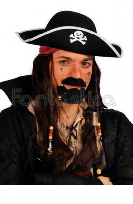 Set Bigote y Perilla Pirata...
