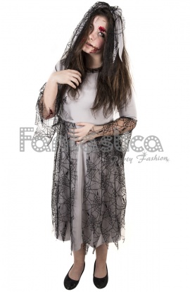 Disfraz de Niña Novia Muerta