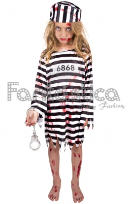 Disfraz para Niña Presa Zombie