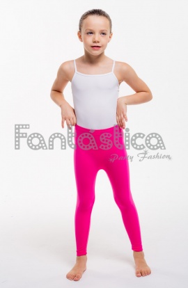 Legging para Niña Opaco Fucsia