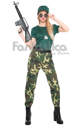 Disfraz para Mujer Paramilitar