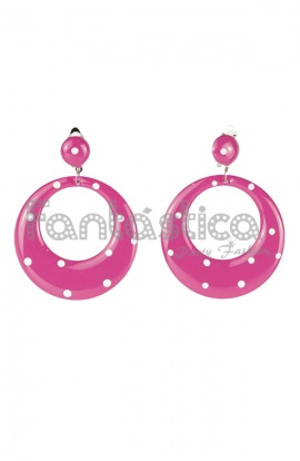 Pendientes Flamencos Fucsia...