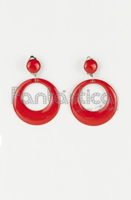 Pendientes Flamencos Rojo...