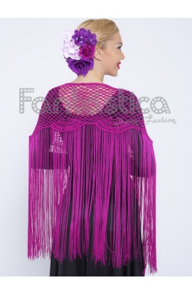 Mantón Flamenco de Crochet...