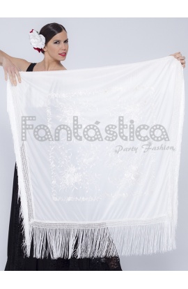 Mantón Cuadrado de Flamenca...