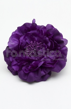 Purple Hair Flower Conchi