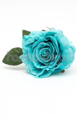 Blue Hair Flower Model Anabel