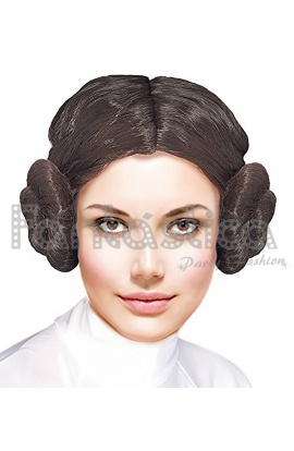 Peluca Princesa Leia - Star...