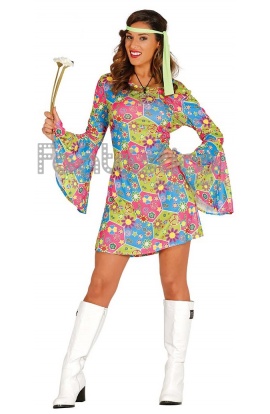 Disfraz para Mujer Hippie...