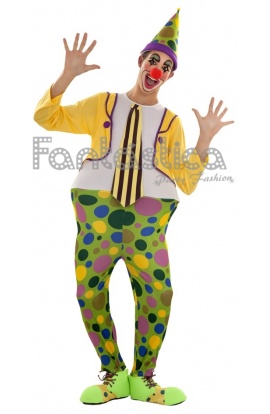 Disfraz para Hombre Payaso Aro