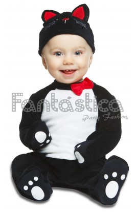 Disfraz para Bebé Gatito Negro