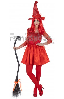 Disfraz para Mujer Bruja Roja