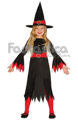 Disfraz para Niña Bruja Roja
