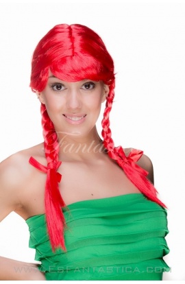 Peluca para Disfraz Trenzas...
