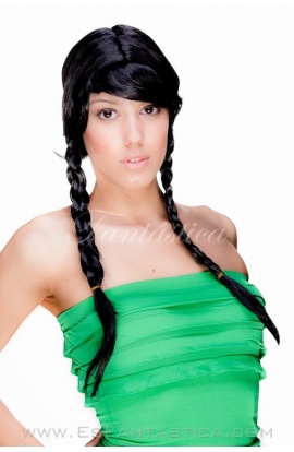 Black Braided Wig