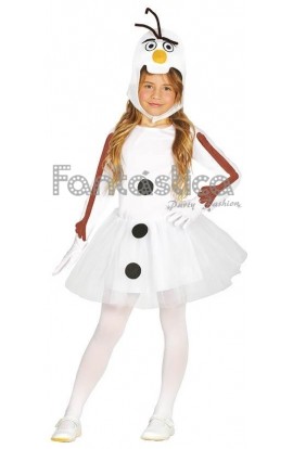 Disfraz para Niña Olaf...