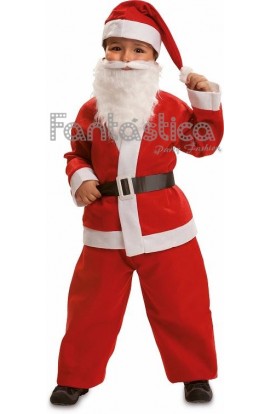 Disfraz para Niño Papá Noel VI