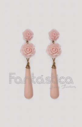 Pink Flamenco Drop-shaped...