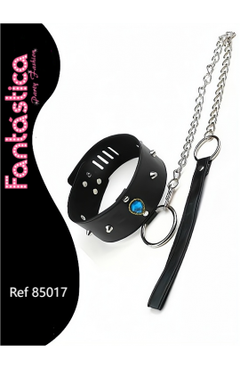 Collar Sexy Polipiel Punk
