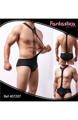 Mono Sexy Malla para Hombre