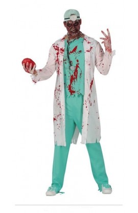 DOCTOR VERDE CON BATA ZOMBIE