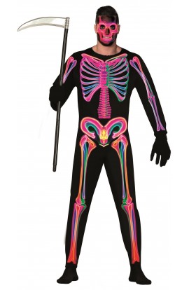 ESQUELETO HUESOS NEON ADULTO