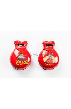 Castañuelas Españolas Rojas...