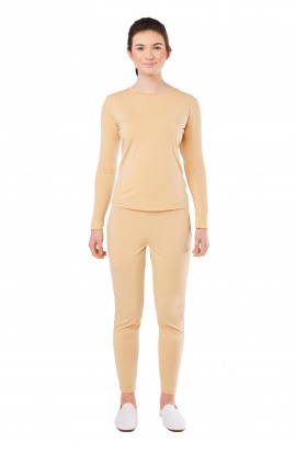 MAILLOT BEIGE 2 PZAS MUJER...