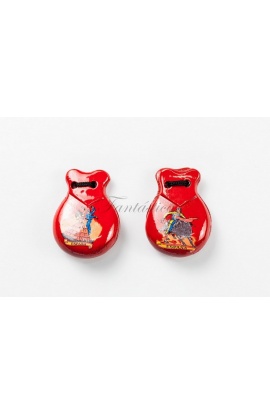 Castañuelas Españolas Rojas...