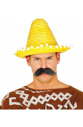 SOMBRERO MEXICANO PAJA 33 CMS.