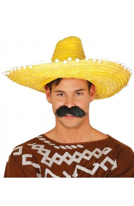 SOMBRERO MEXICANO PAJA 50 CMS.