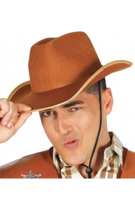 SOMB. VAQUERO MARRON GRD...
