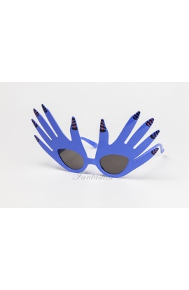 Fun sunglasses blue vampire...