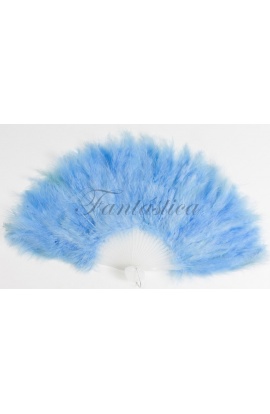 Abanico de Plumas Azul...